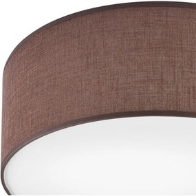 Plafonieră SIRJA 1xE27/60W/230V pr. 35 cm maro