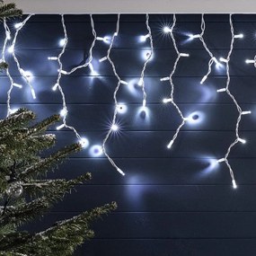 Ghirlanda luminoasa cu turturi cu LED, alb rece-cu 230 LED-uri
