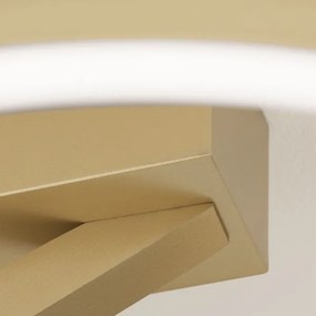 Plafonieră LED KOLK, 40 W, 230 V, 2700/3000/4000 K, Ø 40 cm, auriu