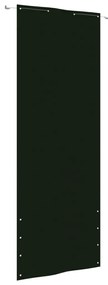 Paravan de balcon, verde inchis, 80x240 cm, tesatura oxford Morkegronn, 80 x 240 cm