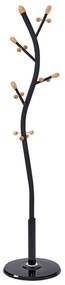 Cuier metalic Sadik, negru, 175 cm