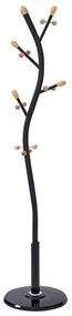 Cuier metalic Sadik, negru, 175 cm