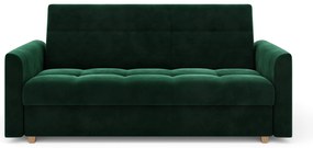 Canapea două locuri Luna (Verde închis). 1056686