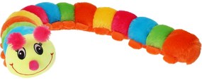Jucărie de pluș Omidă colorată, 115 cm