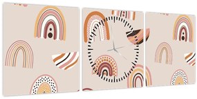 Tablou - Creații de vis N⁰1 (cu ceas) (90x30 cm)