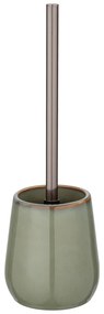 Perie WC din ceramică Wenko Sirmione, verde