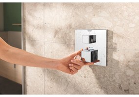 Grohe Precision Cube set de dus ascuns cu termostat da crom 34879000