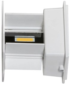 Aplica de perete LED exterior ambientala IP54 GAMBINO 4000K gri inchis