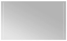 Oglinda de baie cu LED, 60x100 cm