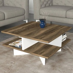 Măsuță de conferință Hamton White and Walnut
