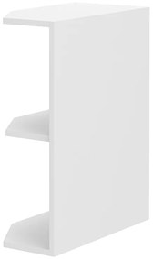 Raft inferior de bucătărie Lucid 30 D ZAK BB (alb). 1045629