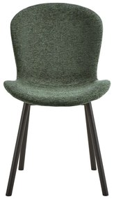 Scaun de dining verde închis Esra – Actona