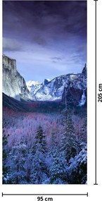 Fototapet pentru ușă - Yosemite (95x205cm)