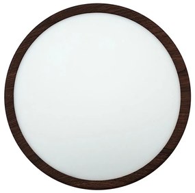 Plafonieră LED 24W/230V, 3000/4000/6500K, Ø 30 cm, maro