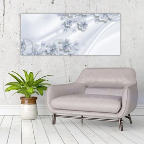 Tablou - Design flori (120x50 cm)