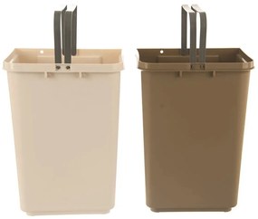 Coș de gunoi Orion DUO DUST, 2 x  20 l