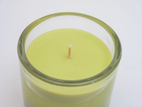 Lumanare in sticla MINNESOTA LIGHT GREEN 9 cm verde deschisă