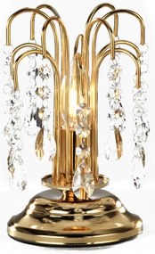 Lampă de masă PIOGGIA 1xE14/6W/230V auriu ONLI