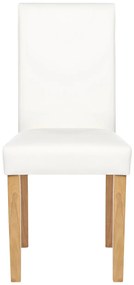 Set 2 buc. scaune pentru sufragerie Borway (alb). 1010057