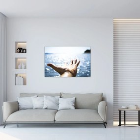 Tabloul cu palma deschisă (90x60 cm)