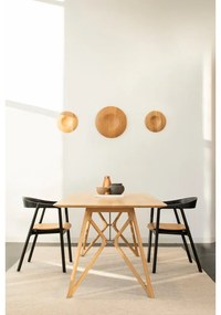 Masă de dining cu blat din lemn de stejar 220x90 cm Tink - Gazzda