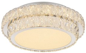 Lustra aplicata, Cristale K5, LED CCT, Telecomanda KLARA 40cm 68157-38 GL