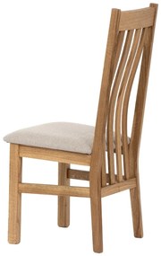 Set de scaune de sufragerie C-2100 CRM2, stejar, 2buc.