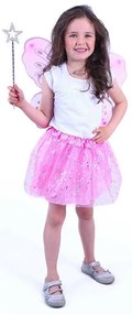 Costum Rappa Tutu roz fluture, 3 buc