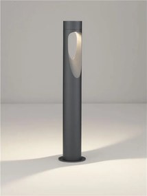 Stalp exterior IP65 LED ROW antracit H-60cm