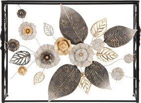 Consola Glam Dark, Mauro Ferretti, 111.8x41.9x80 cm, fier, multicolor