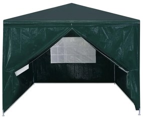 Cort pentru petrecere, 3 x 3 m, verde