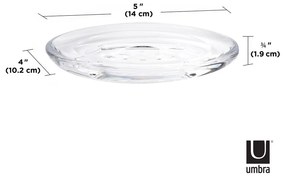 Săpunieră din plastic Droplet – Umbra