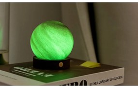 Decorațiune luminoasă maro închis cu USB ø 8 cm Sand Storm – Gingko