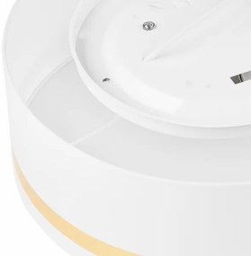 Plafonieră SIRJA STRIPE 2xE27/15W/230V d. 35 cm alb