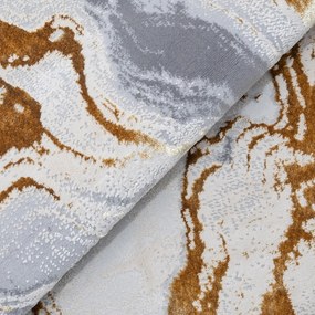 Covor Modern Living, Dormitor Dreptunghiular Royal River 7367A Galben Gold (Alege dimensiunea: 100 x 200)