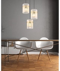 Lustra moderna cu 3 pendule GORLEY auriu