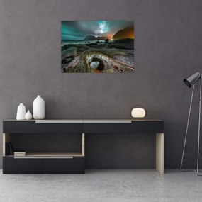 Tablou - Scena de noapte (70x50 cm)