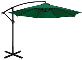 Umbrela de soare suspendata 2,7 m - diferite culori-verde