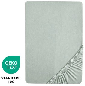 Cearceaf pentru copii din bumbac organic pentru pătuț cu elastic 140x70 cm Lil Planet – Roba