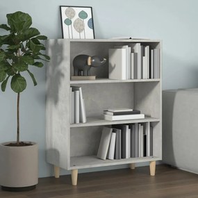 vidaXL Măsuță de cafea, gri beton, 69,5x32,5x90 cm, lemn prelucrat