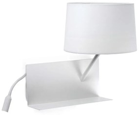 Aplica de perete / Lampa cu reader LED HANDY dormitor dreapta 28414