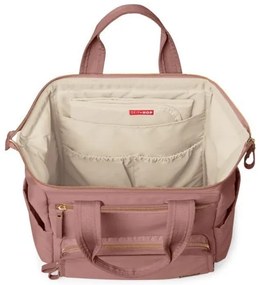 Rucsac de înfășat pentru cărucior Skip Hop MAINFRAME Dusty rose