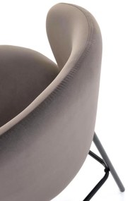 Scaun de bar H121 gri/negru