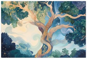 Tablou – Arbore cosmic (90x60 cm)