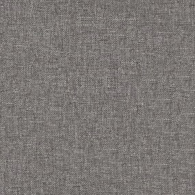 Scaune de bucatarie pivotante, 2 buc., gri inchis, textil 2, Morke gra