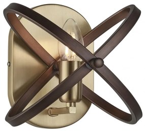 Aplica de perete vintage design traditional Hoopla bronz 8241BZ SRT