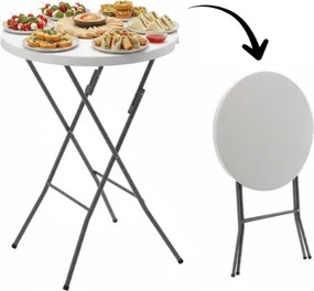 Masă rotundă turistică / de catering 80 cm - masă de bar pentru evenimente