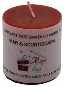 Lumânare parfumată Magic Days măr &amp; scorțișoară 5cm