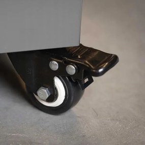 Șemineu de exterior pe gaz Planika Faro GAS 142x36 cm 8kW gri + capac de protecție