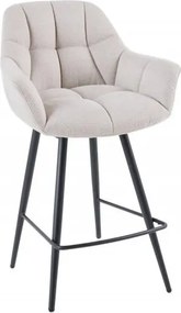 Set 2 scaune de bar pivotante Papillon bej